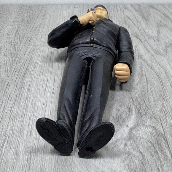 VINCE McMAHON WWE WWF Jakks 6" Ringside Collection Wrestling Action Figure Loose - Picture 5 of 6